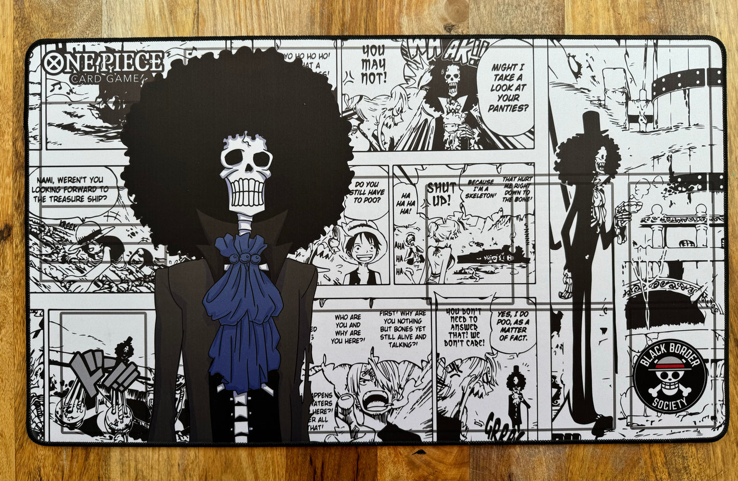 BBS One Piece Playmat - Brook 2024